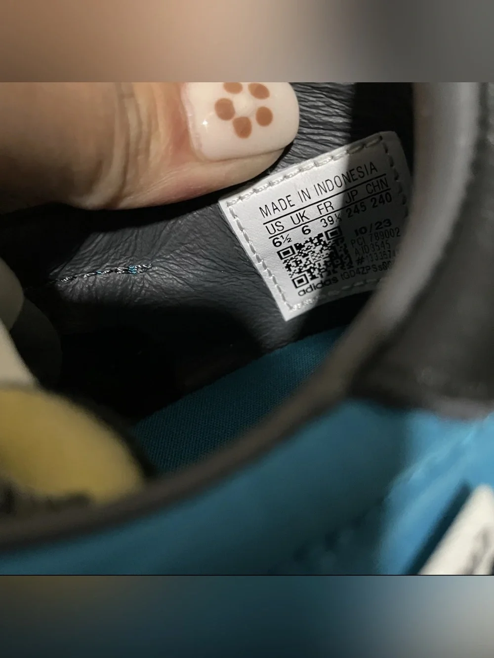 adidas questions leave